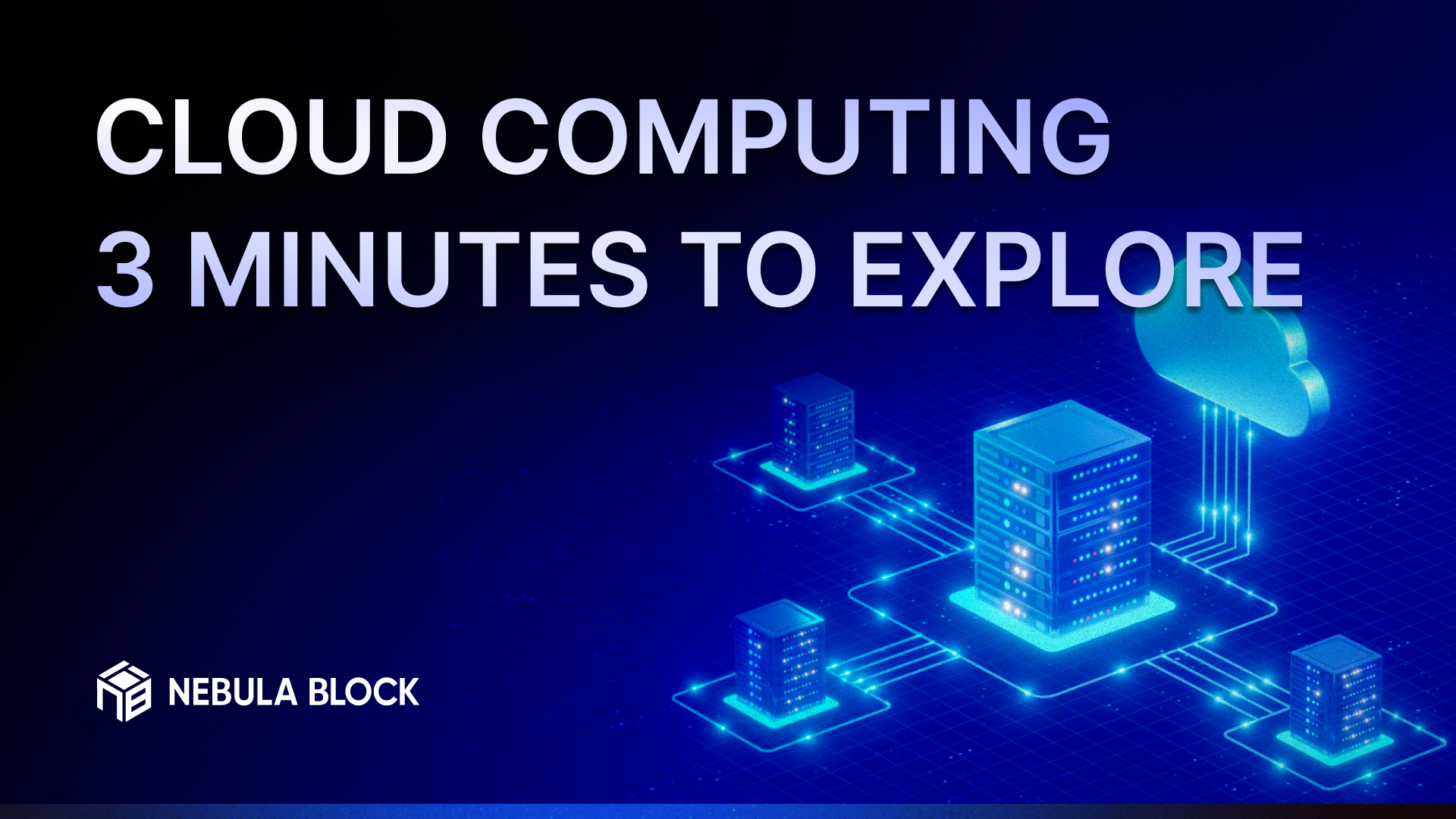 Cloud Computing — 3 minutes to explore