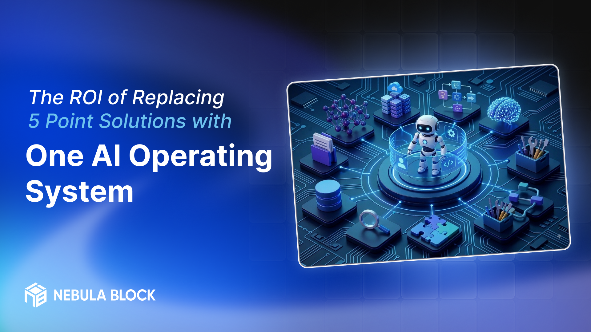 The ROI of Replacing 5 Point Solutions With One AI Operating System