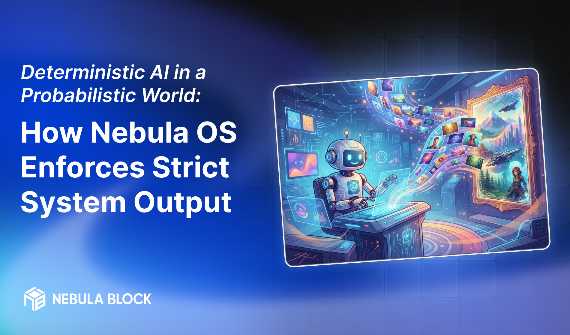 Deterministic AI in a Probabilistic World: How Nebula OS Enforces Strict System Output