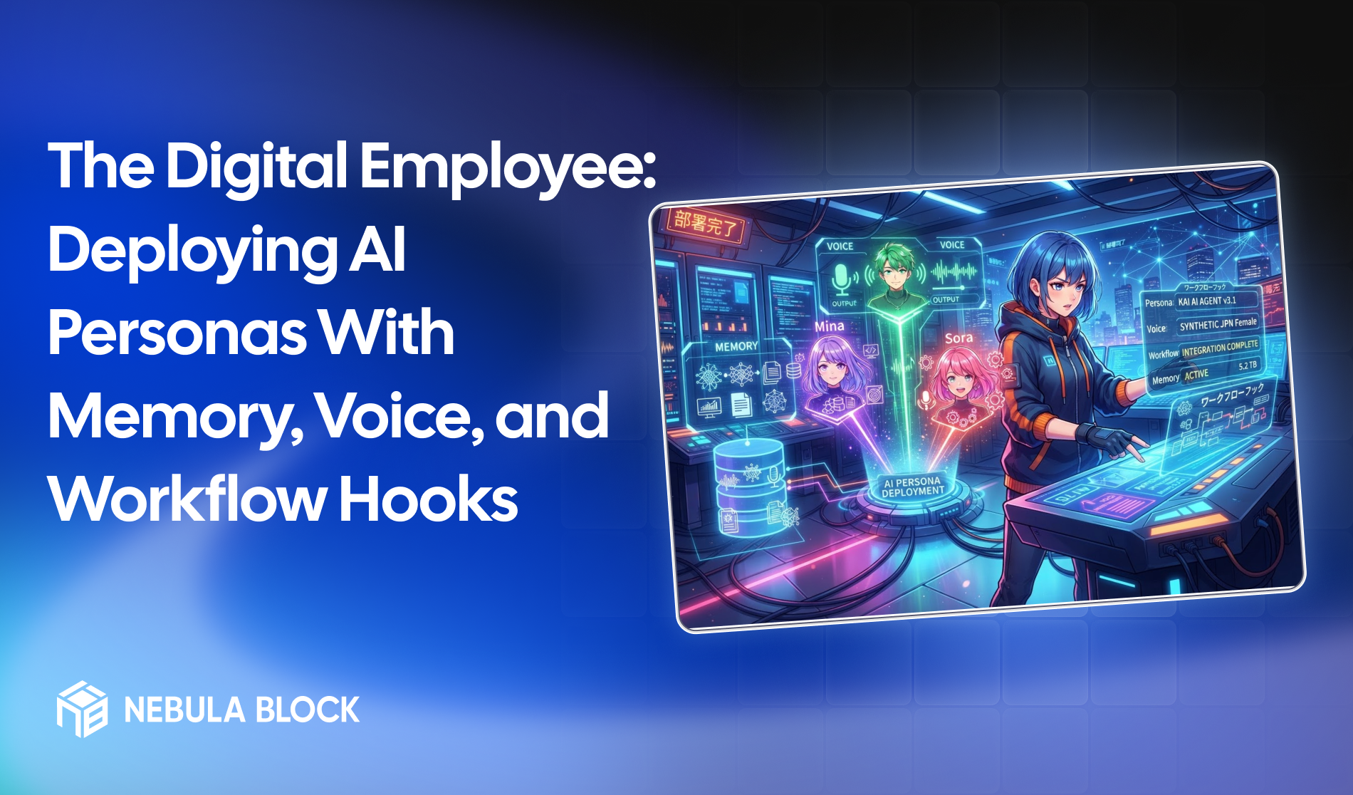 The Digital Employee: Deploying AI Personas With Memory, Voice, and Workflow Hooks