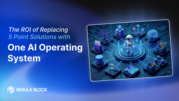 The ROI of Replacing 5 Point Solutions With One AI Operating System