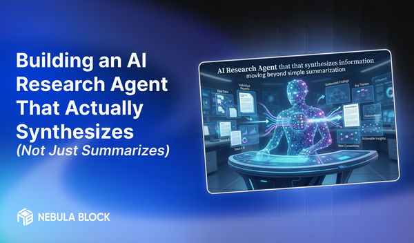 Building an AI Research Agent That Actually Synthesizes (Not Just Summarizes)